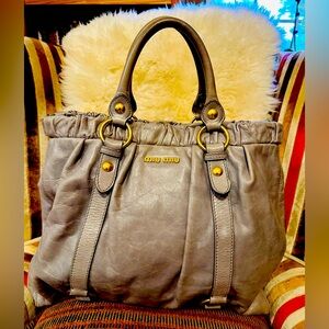 Preloved, authentic Miumiu hand bag